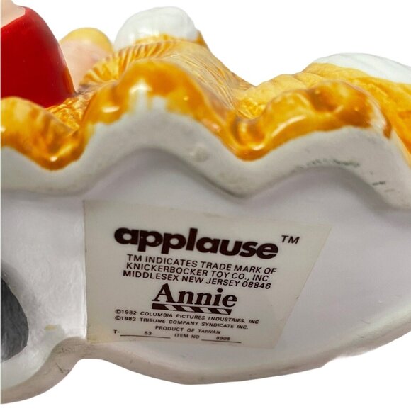 Annie & Sandy Ceramic Coin Bank By Applause - Picture 5 of 5